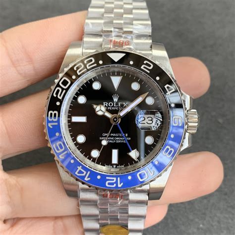 rolex batman replica vs real|rolex gmt master ii batman.